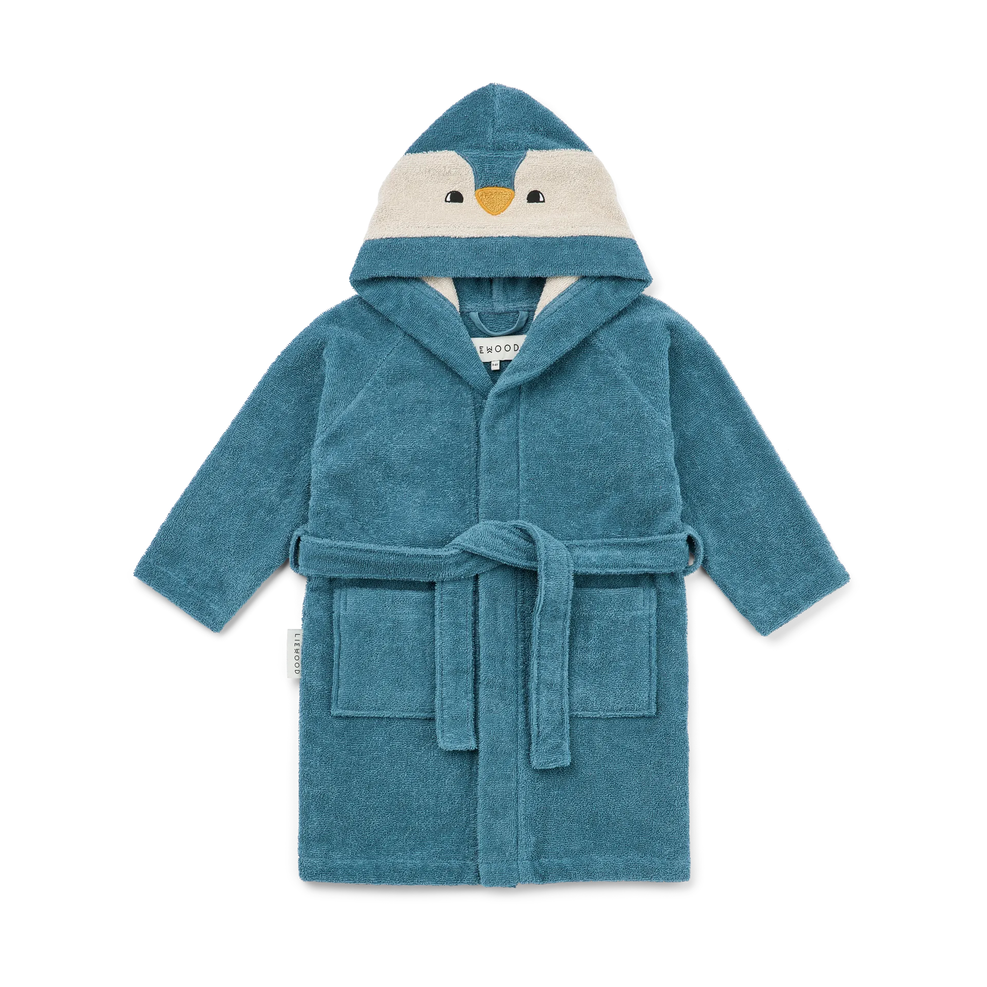 Accappatoio Lily, Penguin oceanview mix, 7-8 anni Liewood