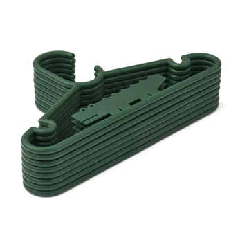 Appendiabiti Falton coccodrillo 8 pezzi - Garden green - Liewood