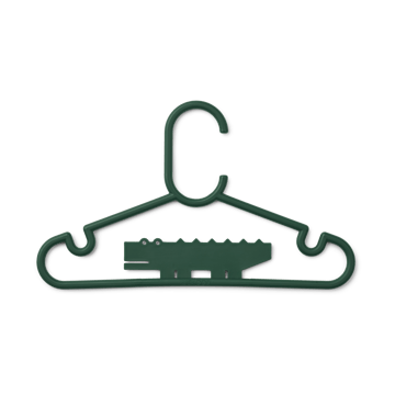 Appendiabiti Falton coccodrillo 8 pezzi - Garden green - Liewood