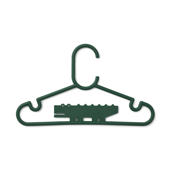 Appendiabiti Falton coccodrillo 8 pezzi, Garden green Liewood