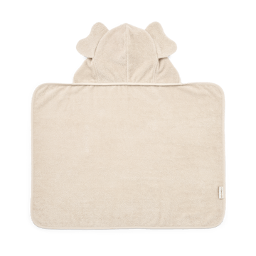 Asciugamano con cappuccio per neonati Vilas Elephant  - Sandy - Liewood