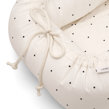 Babynest Gro printed  - Classic dot creme de la creme - Liewood