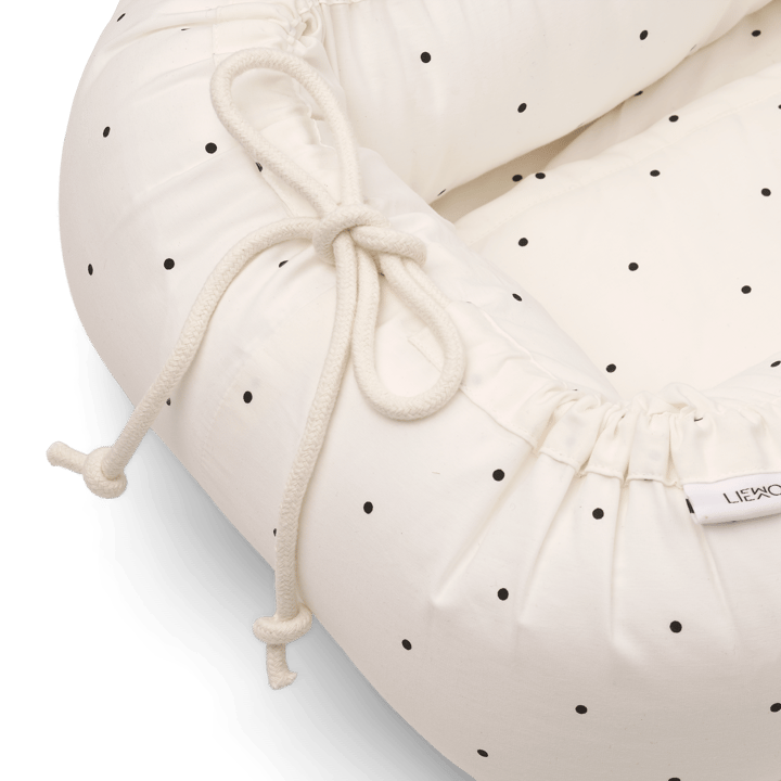 Babynest Gro printed , Classic dot creme de la creme Liewood