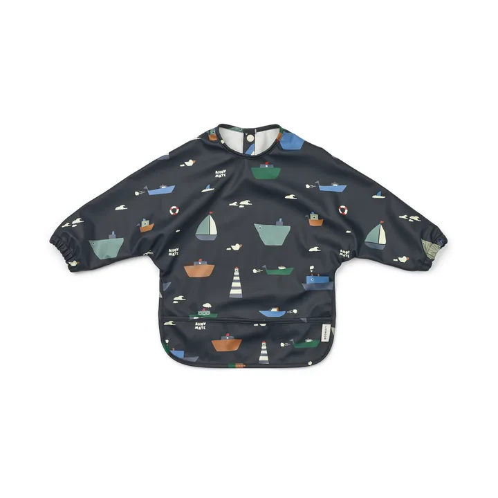 Bavaglino con maniche Merle - Sailing-classic navy - Liewood