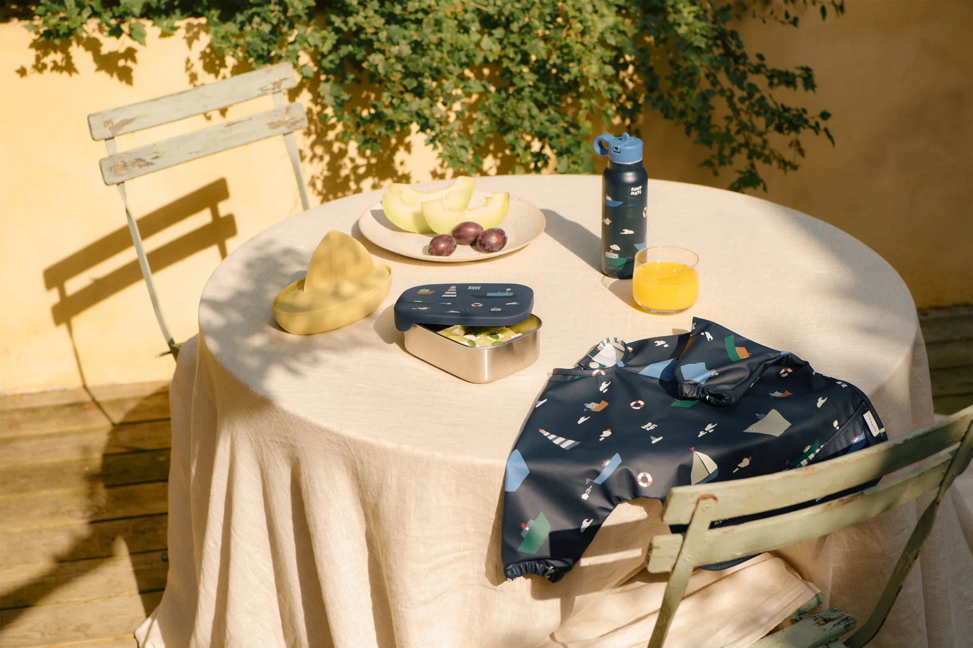 Bavaglino con maniche Merle, Sailing-classic navy Liewood