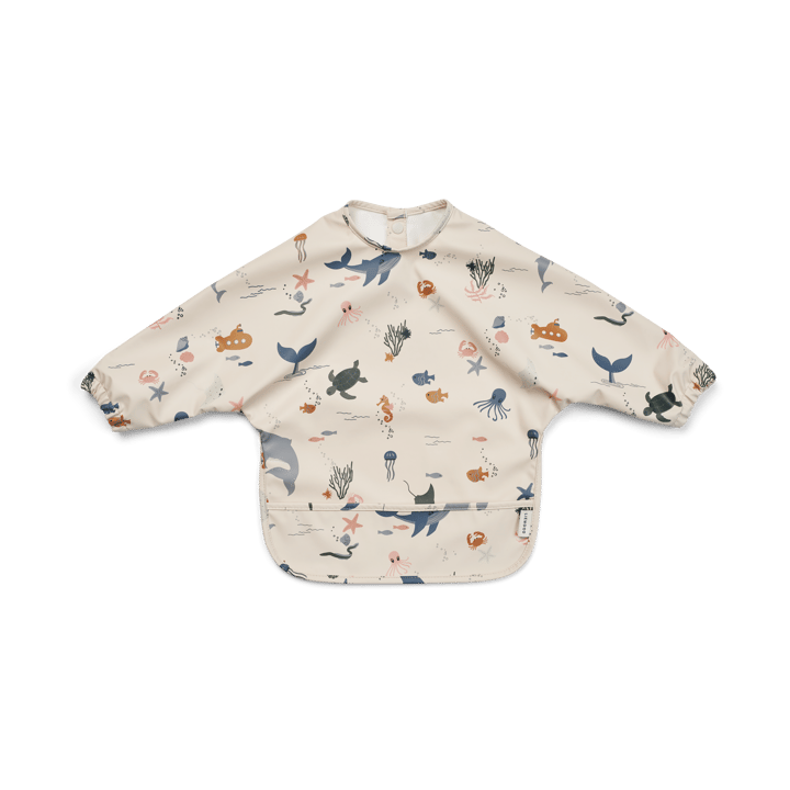 Bavaglino con maniche Merle - Sea creature-Sandy - Liewood