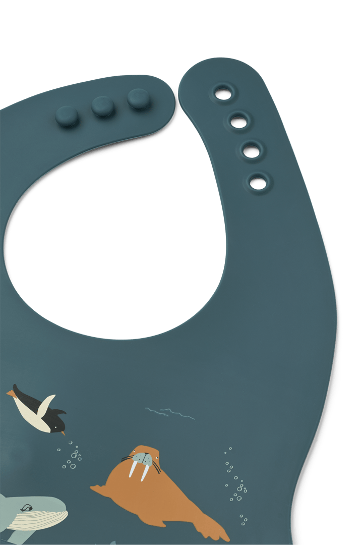 Bavaglino stampato Ember 2 pezzi, Arctic Sea-Ocean view Liewood