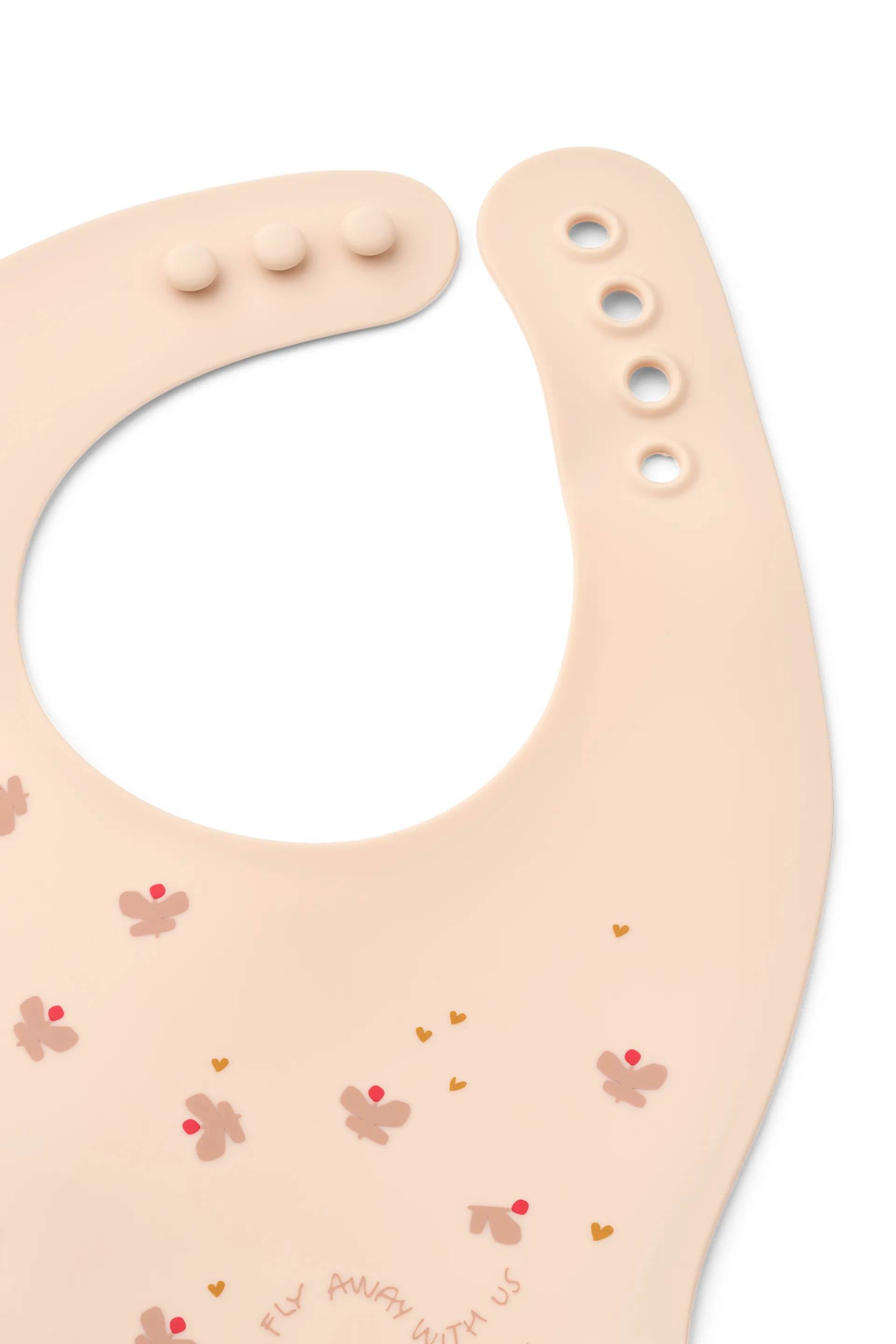 Bavaglino stampato Ember 2 pezzi, Mini Butterfly-apple blossom Liewood