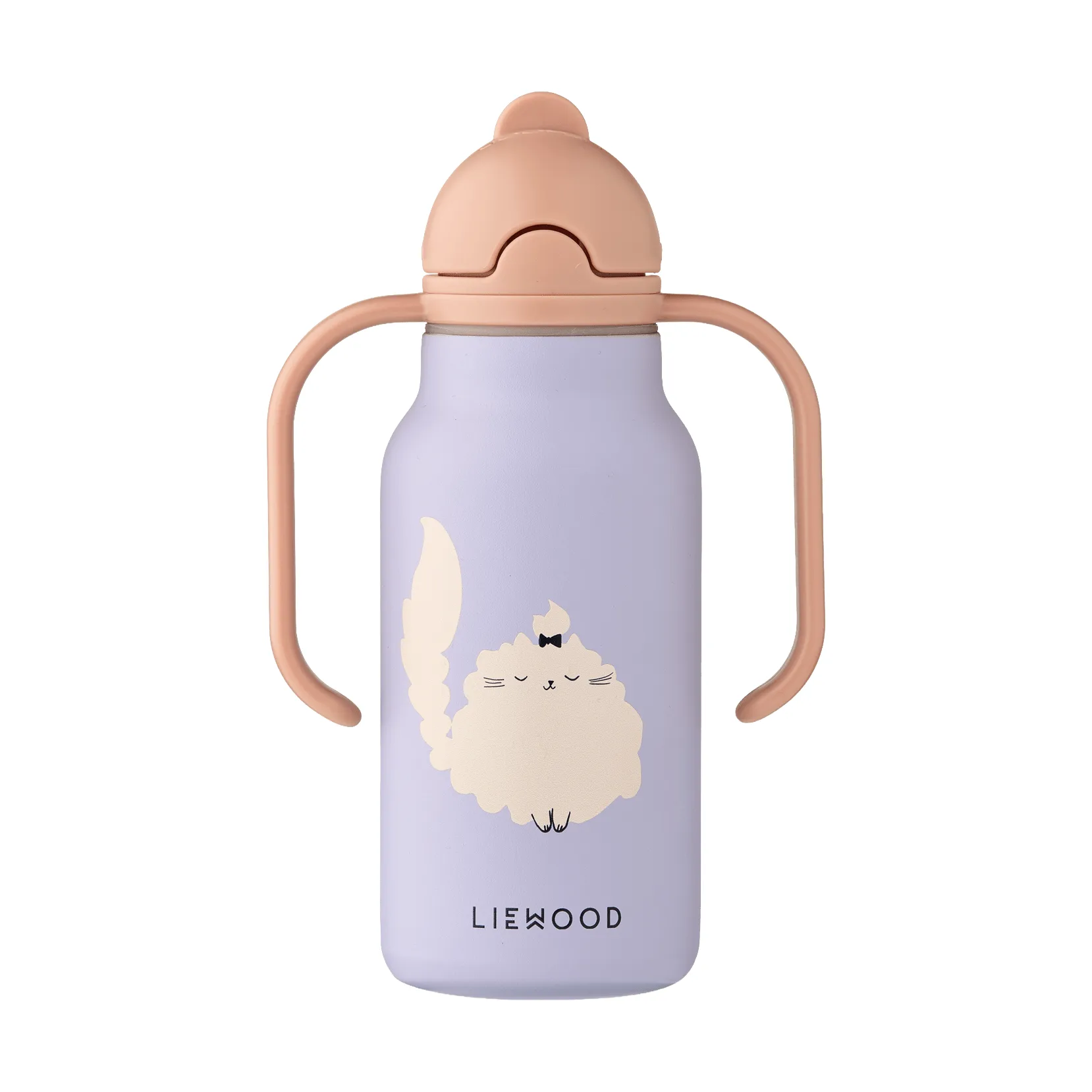 Borraccia per acqua Kimmie 25 cl, Cat-Warm lilac Liewood