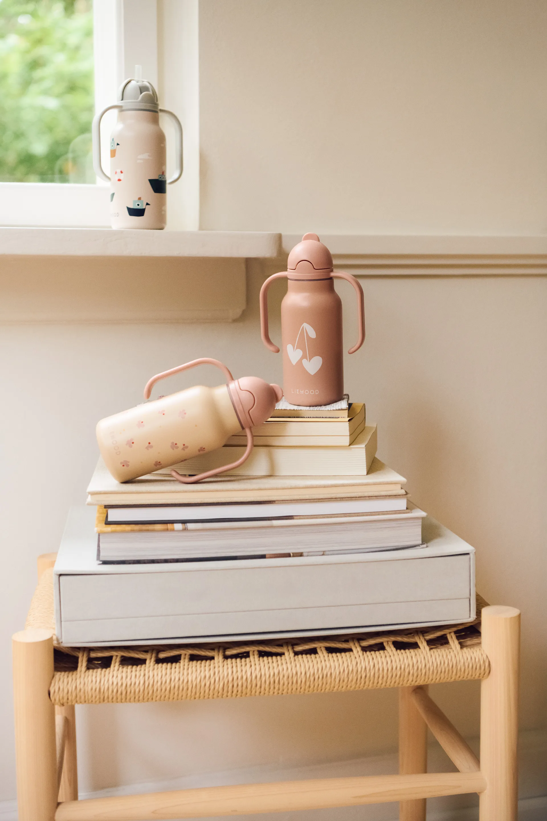 Borraccia per acqua Kimmie 25 cl, Sailing-sabbioso Liewood