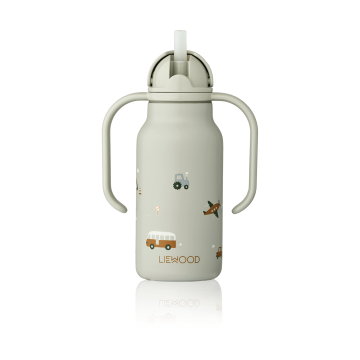 Borraccia per acqua Kimmie 25 cl, Vehicles-Dove blue Liewood
