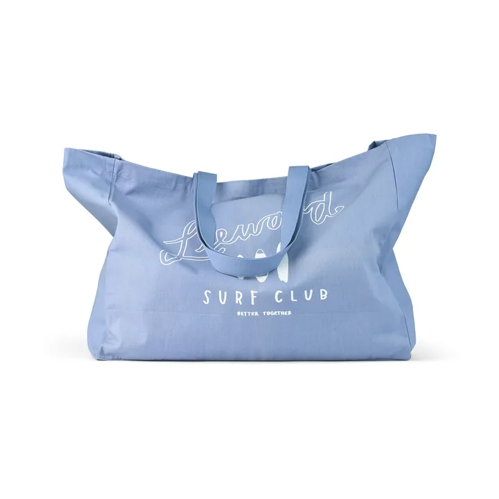 Borsa maxi in tessuto 54,4x46 cm - Surf-dusty lavender - Liewood