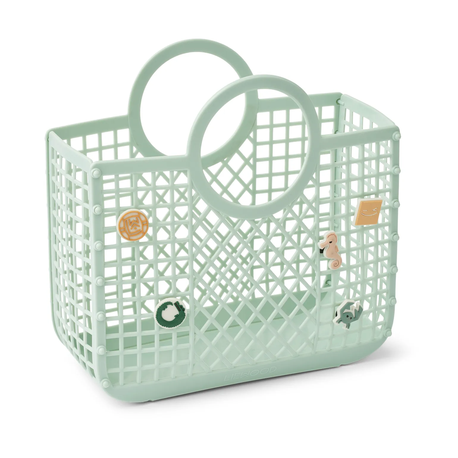 Cesto Samantha con ciondoli, Light Peppermint Liewood