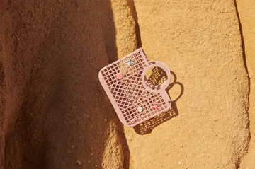 Cesto Samantha con ciondoli - Rosa - Liewood