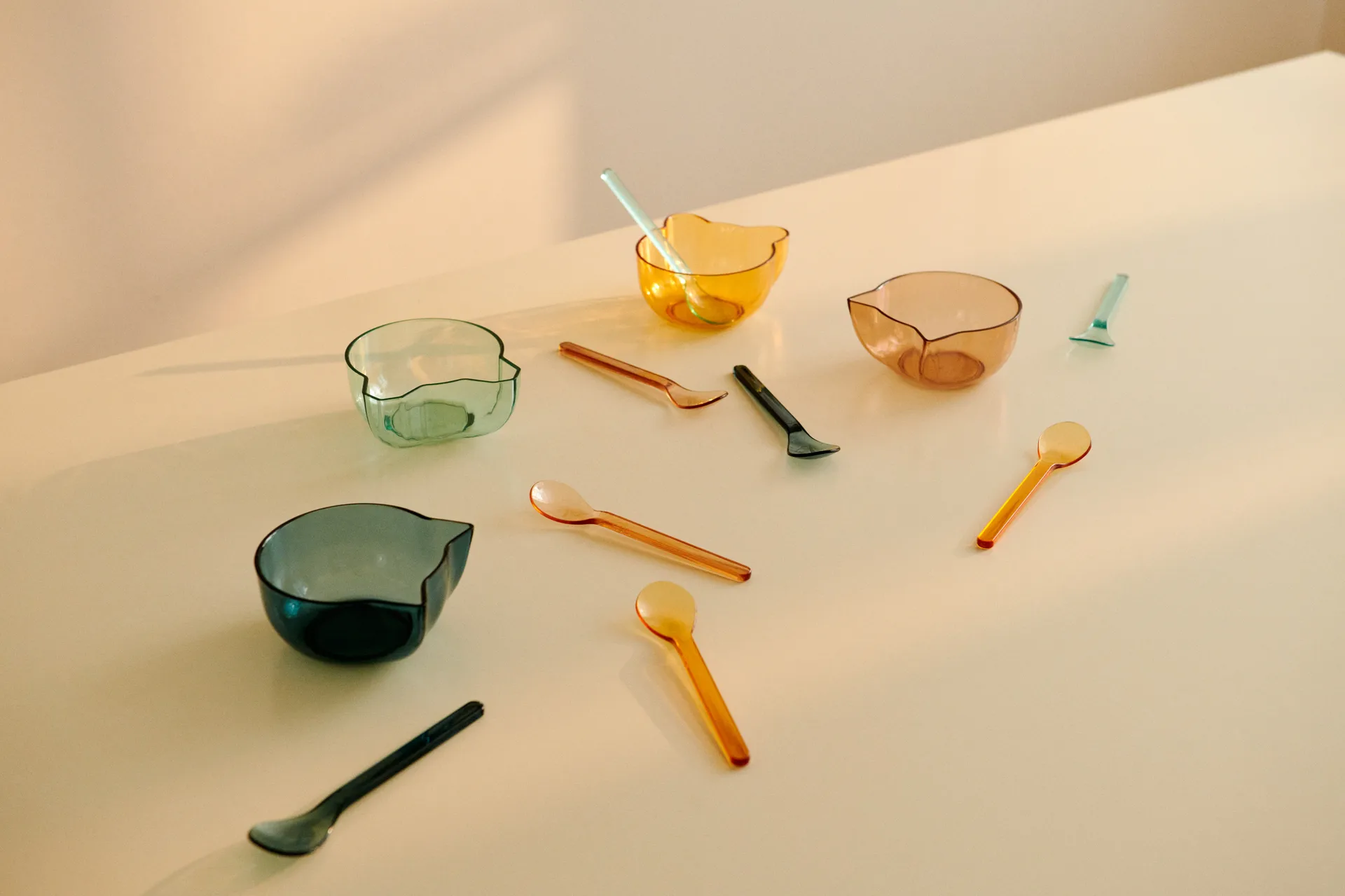 Ciotola 27,5 cl Berno Tritan 4 pezzi, Indigo multi mix Liewood