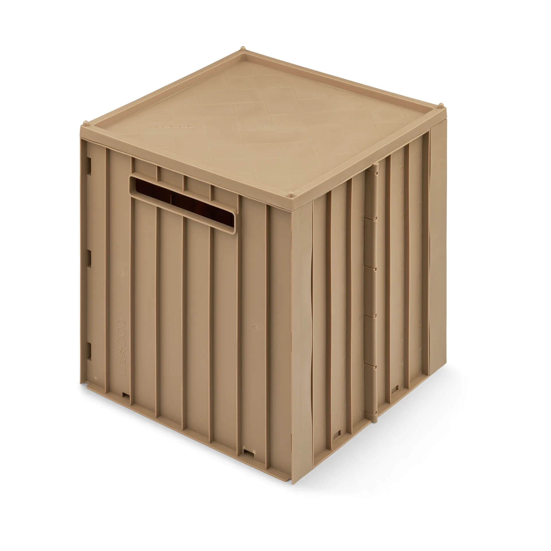 Contenitore con coperchio Elijah 31x31 cm, Avena Liewood