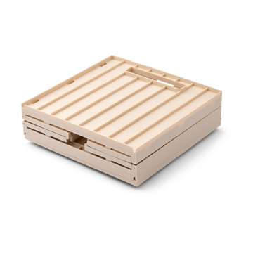Contenitore con coperchio Elijah 31x31 cm - Sandy - Liewood