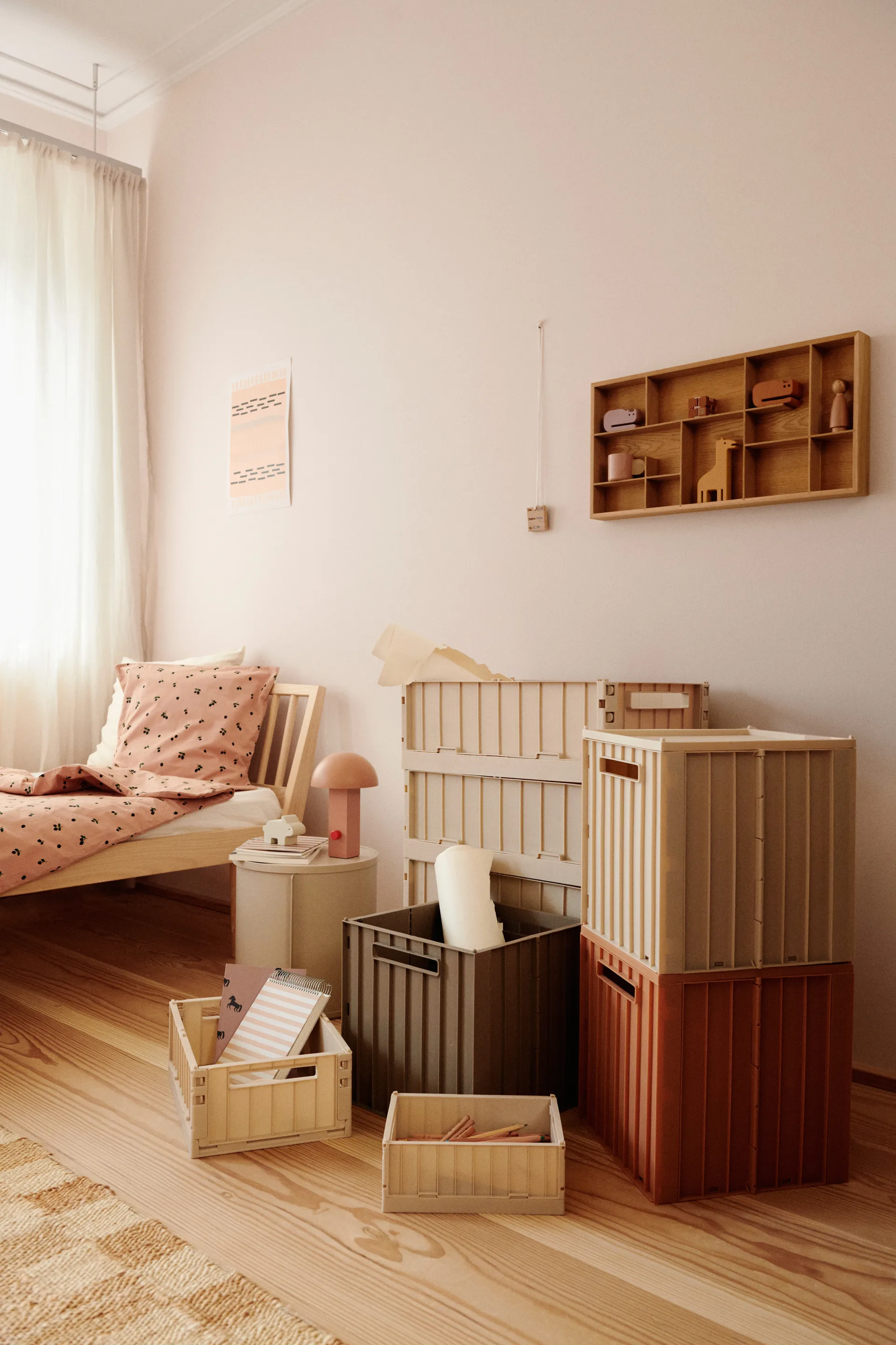 Contenitore con coperchio Elijah 31x31 cm, Sandy Liewood