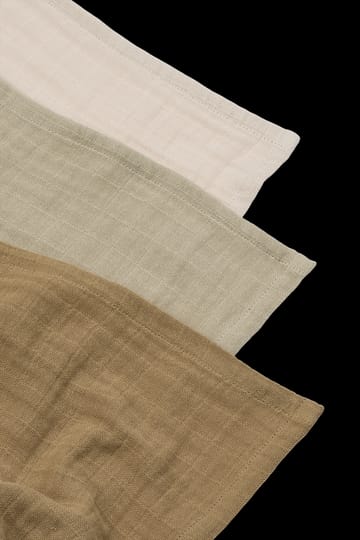 Coperta in mussola Lewis 3 pezzi 65x65 cm - Sandy mix - Liewood