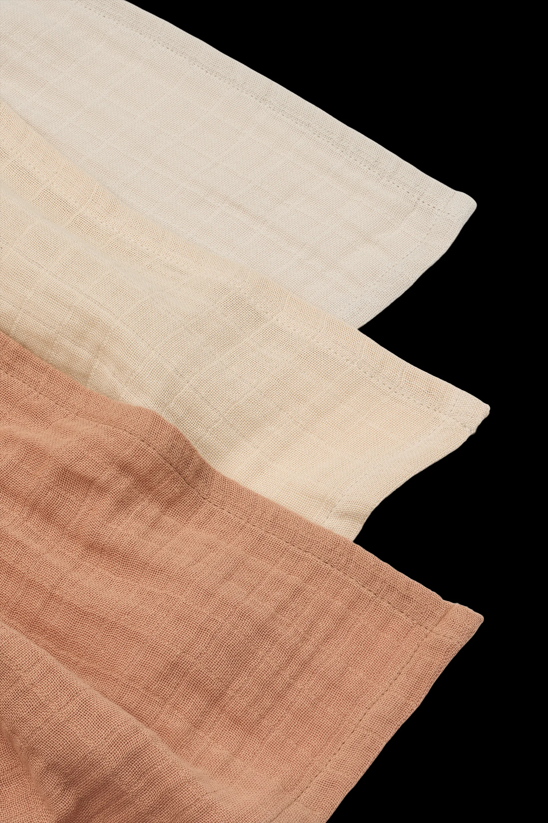 Coperta in mussola Lewis 3 pezzi 65x65 cm, Tuscany rose mix Liewood