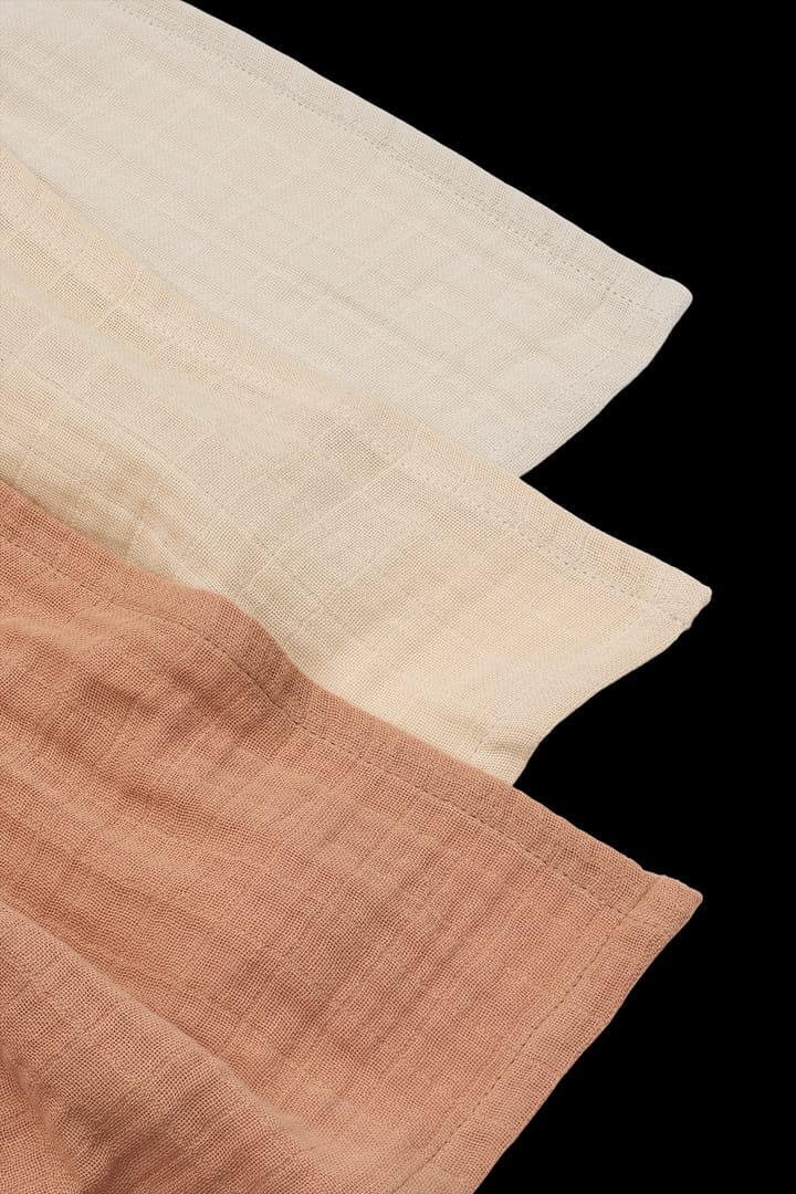 Coperta in mussola Lewis 3 pezzi 65x65 cm, Tuscany rose mix Liewood