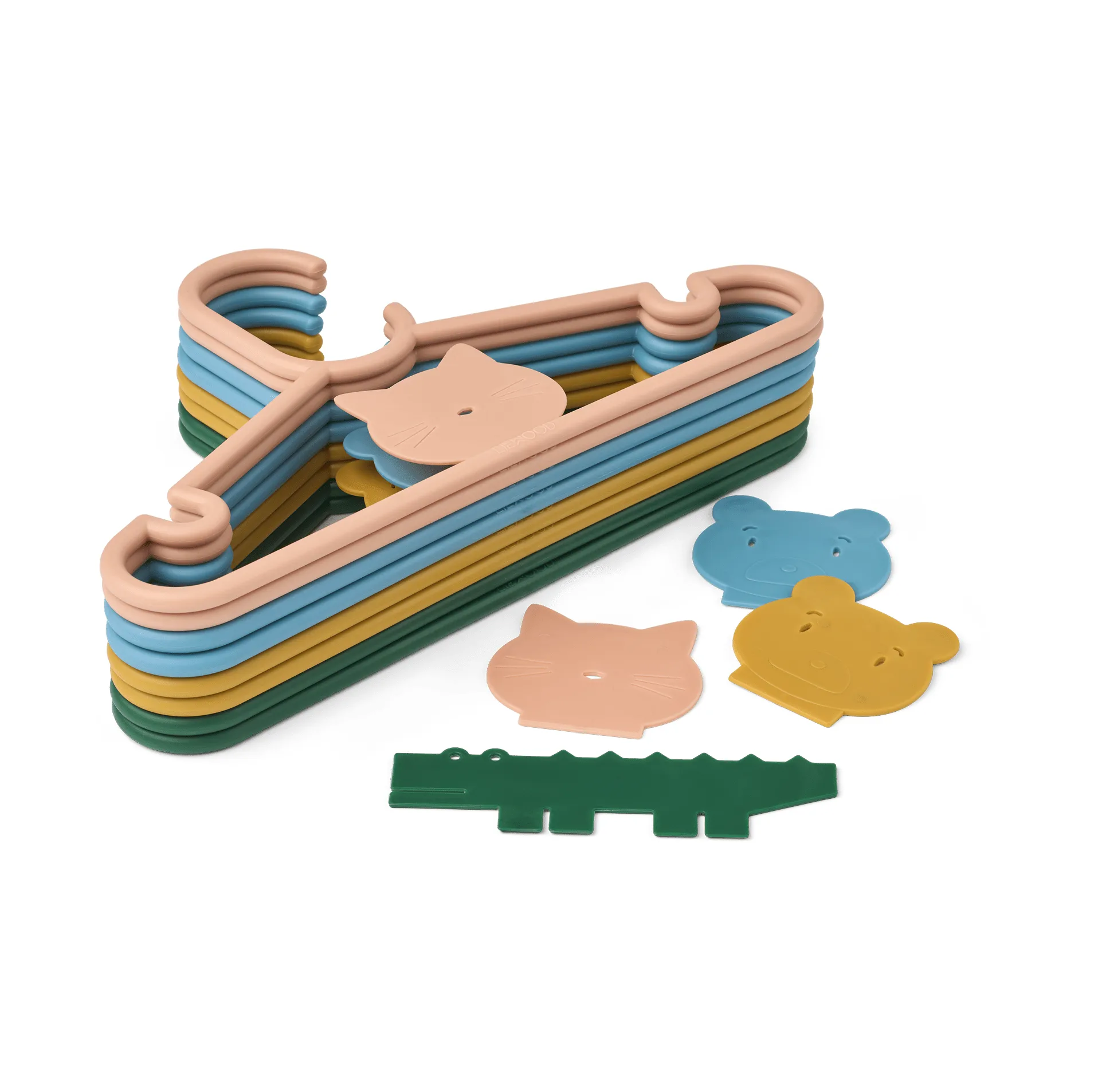 Falton Classic appendiabiti, Yuzu multi mix, confezione da 8 Liewood