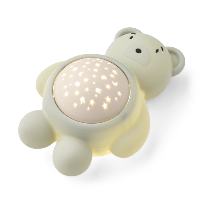 Lampada da notte Manuel bear con proiettore e suoni, Blu colomba Liewood