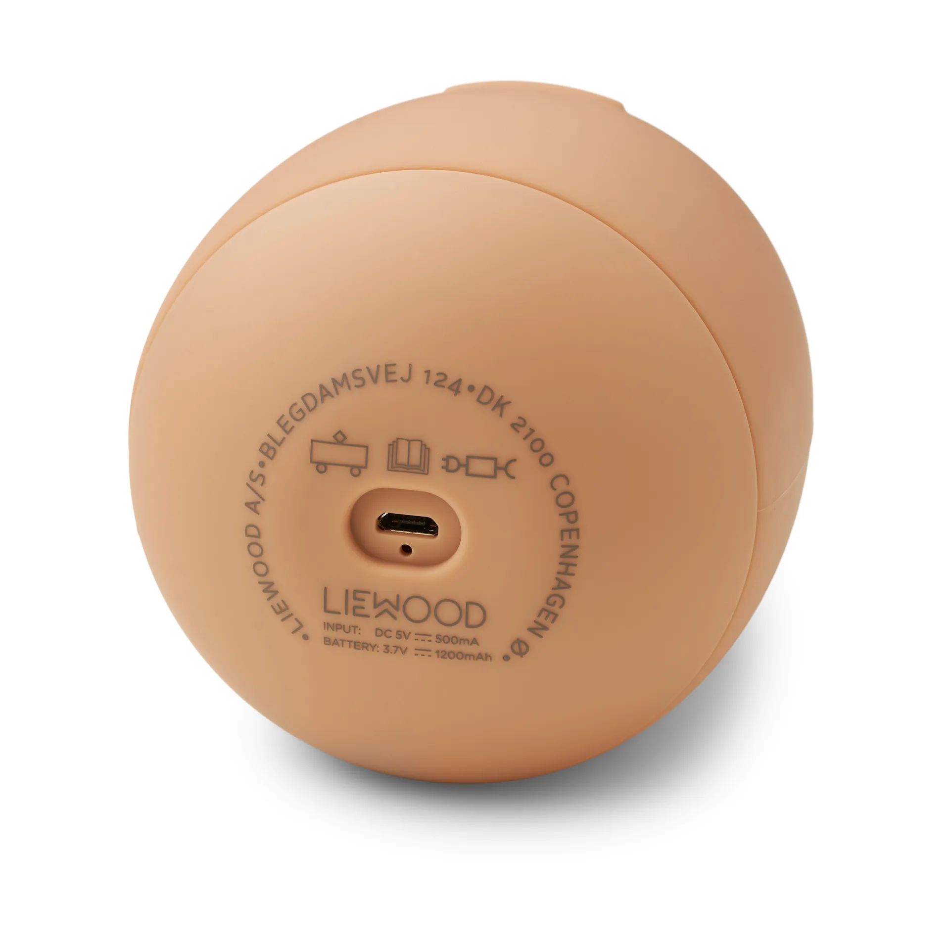 Lampada da notte Watson , Mr bear-Tuscany rose Liewood