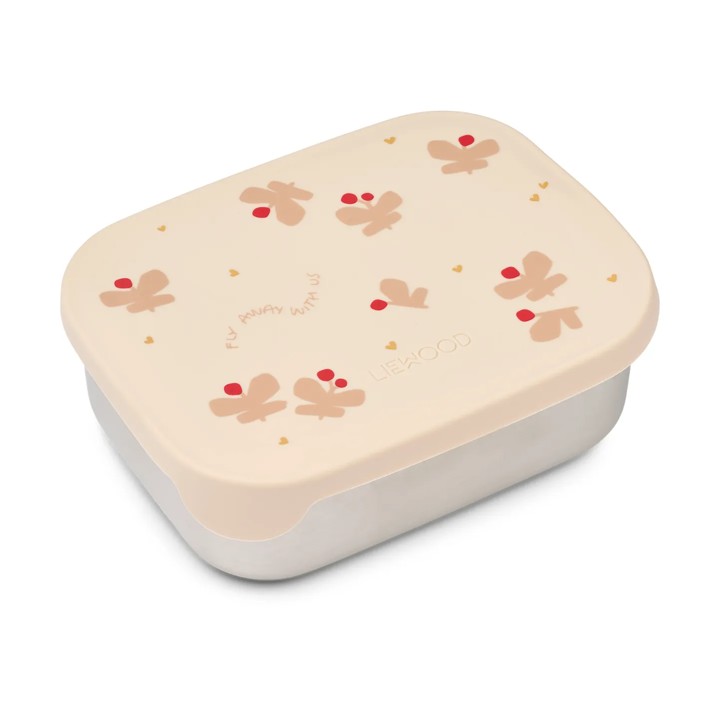 Lunch box Arthur 13,5x17 cm, Butterfly-apple blossom Liewood