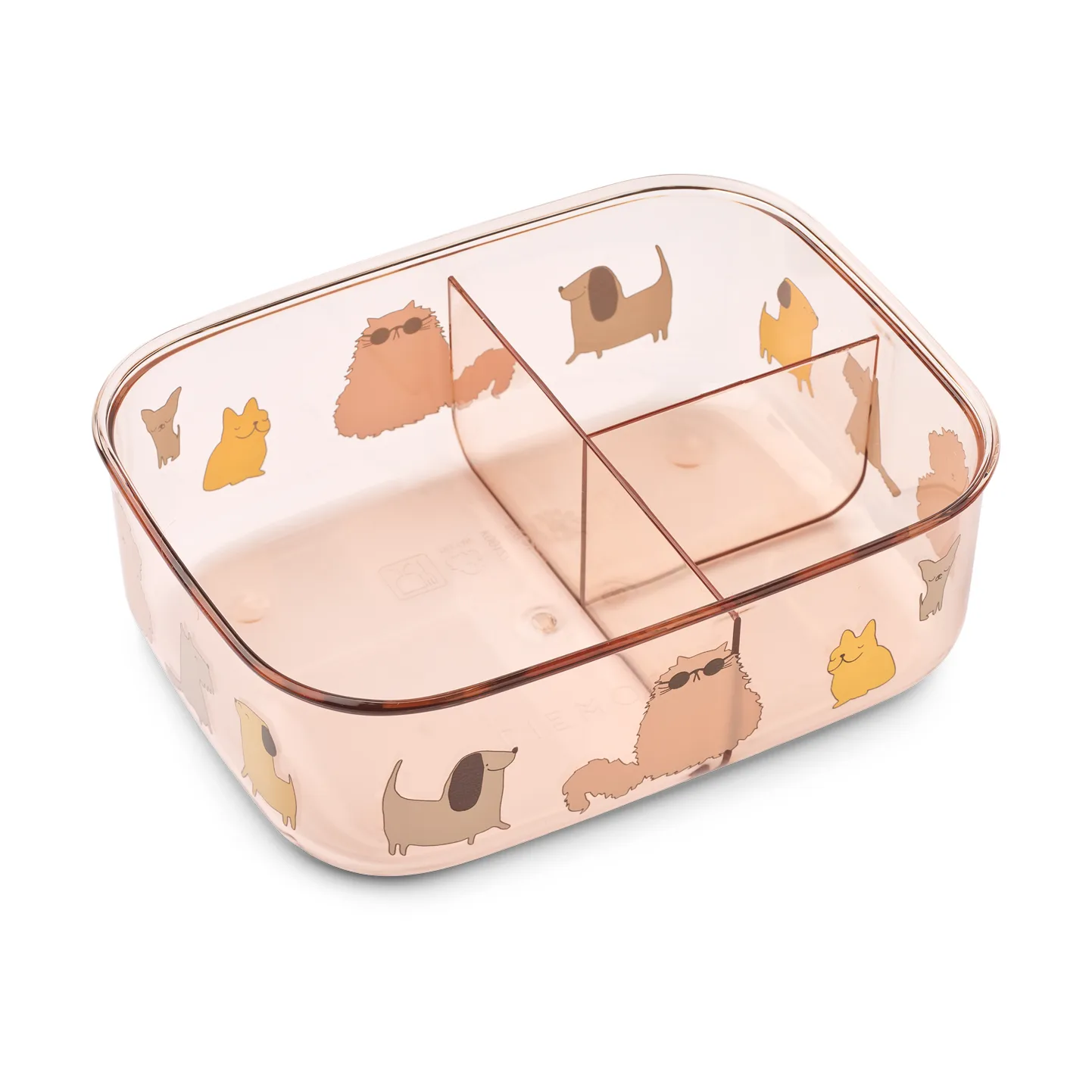 Lunch box Arthur 13,5x17 cm, Cats and Dogs-Sandy Liewood