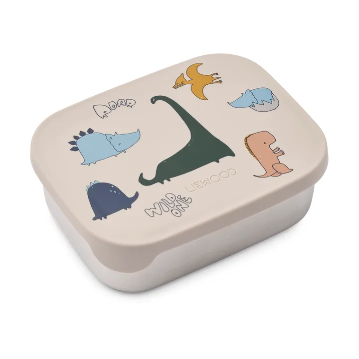 Lunch box Arthur 13,5x17 cm - Dino roar/Sandy - Liewood