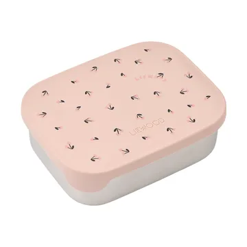 Lunch box Arthur 13,5x17 cm - Mini Cherry heart-Rosey - Liewood