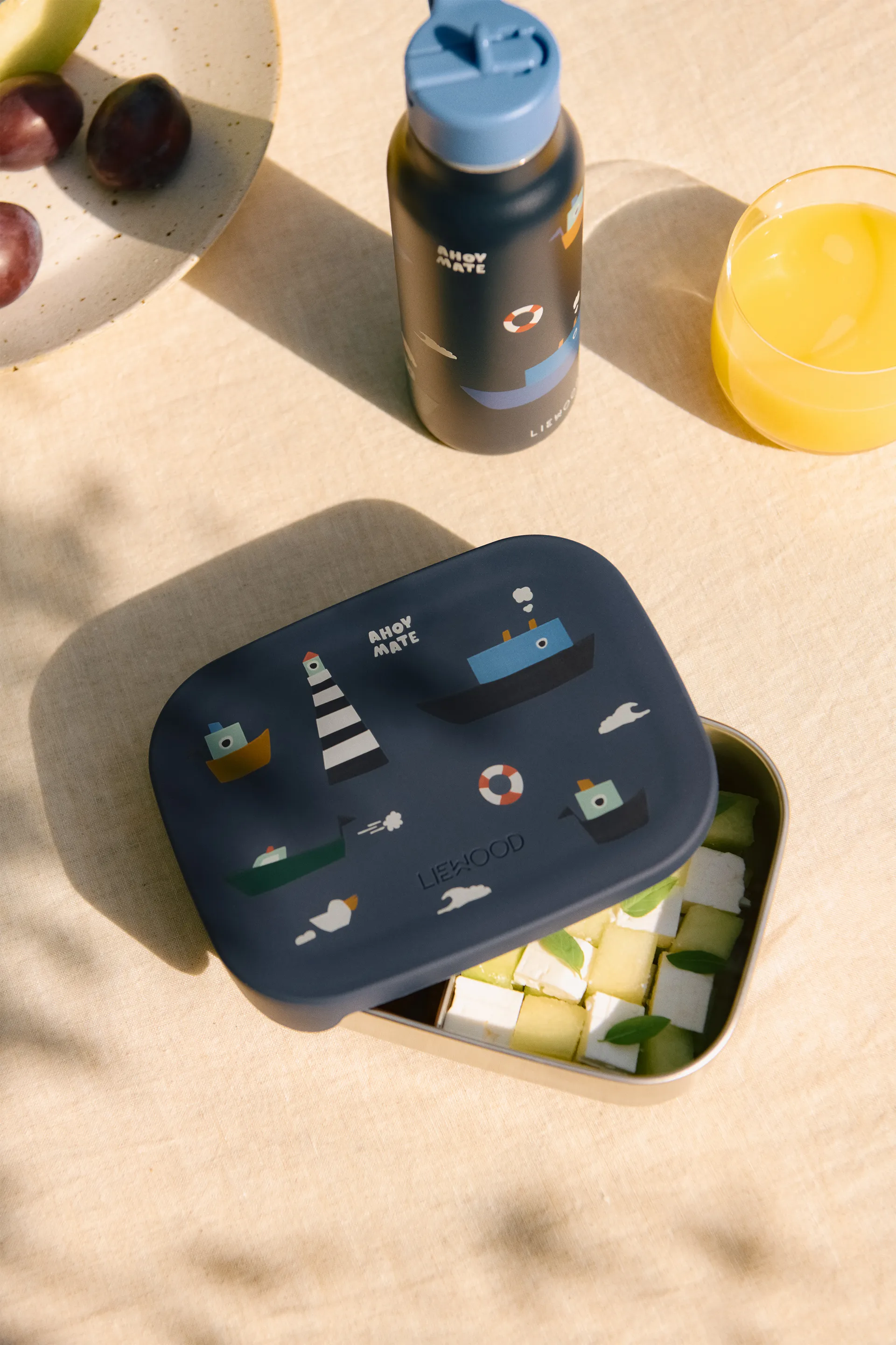 Lunch box Arthur 13,5x17 cm, Sailing-classic navy Liewood