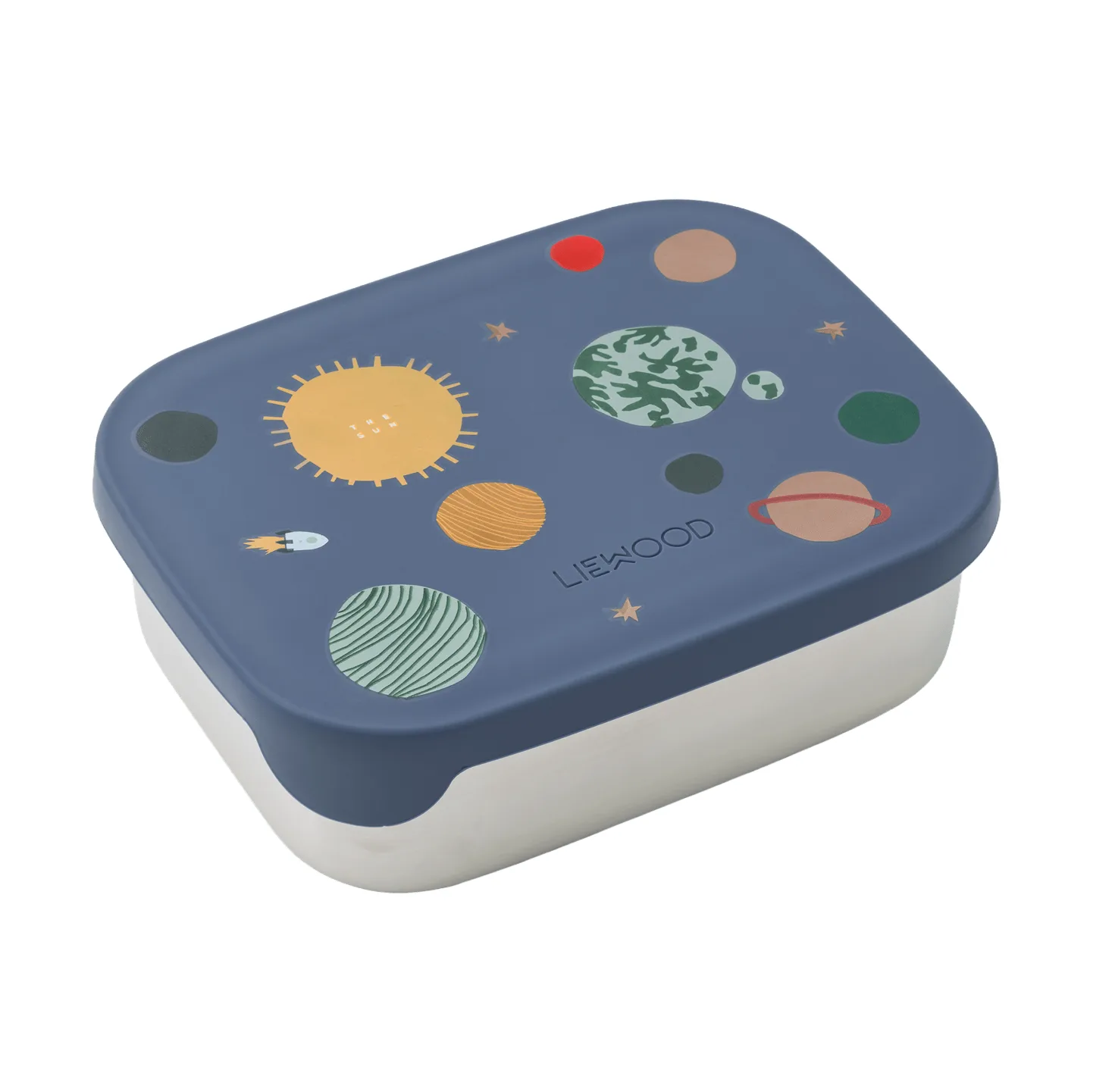 Lunch box Arthur 13,5x17 cm, Universe-Classic navy Liewood