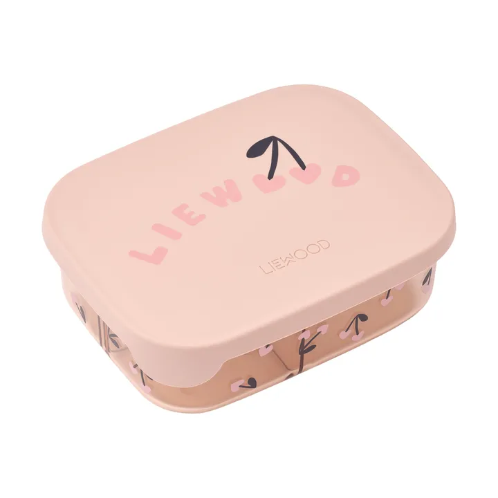 Lunch box Tritan Arthur 13,5x17 cm - Cherry heart liewood-Rosey - Liewood