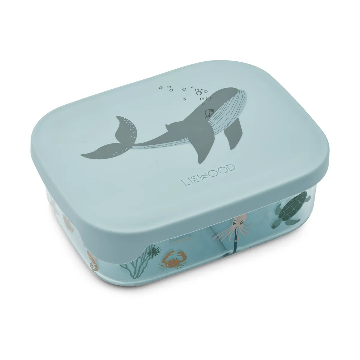 Lunch box Tritan Arthur 13,5x17 cm, Sea creature-sabbioso Liewood