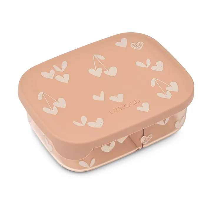 Lunch box Tritan Arthur 13,5x17 cm - Sweethearts-pale tuscany - Liewood