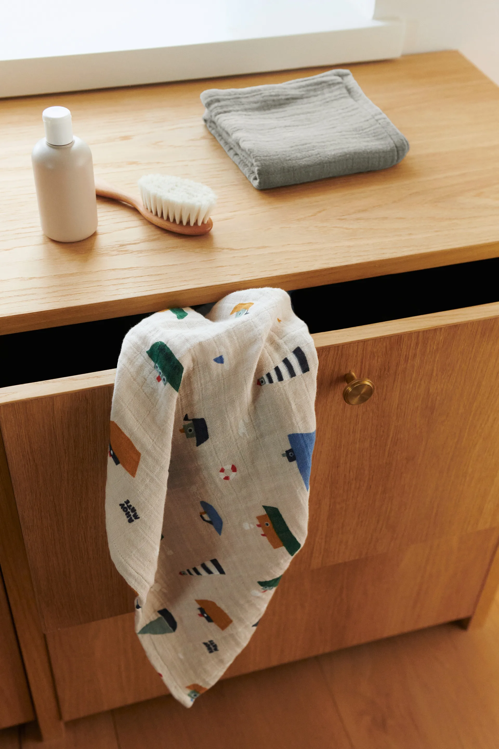 Panno in mussola Lewis 65x65 cm confezione da 2, Sailing-dove blue mix Liewood