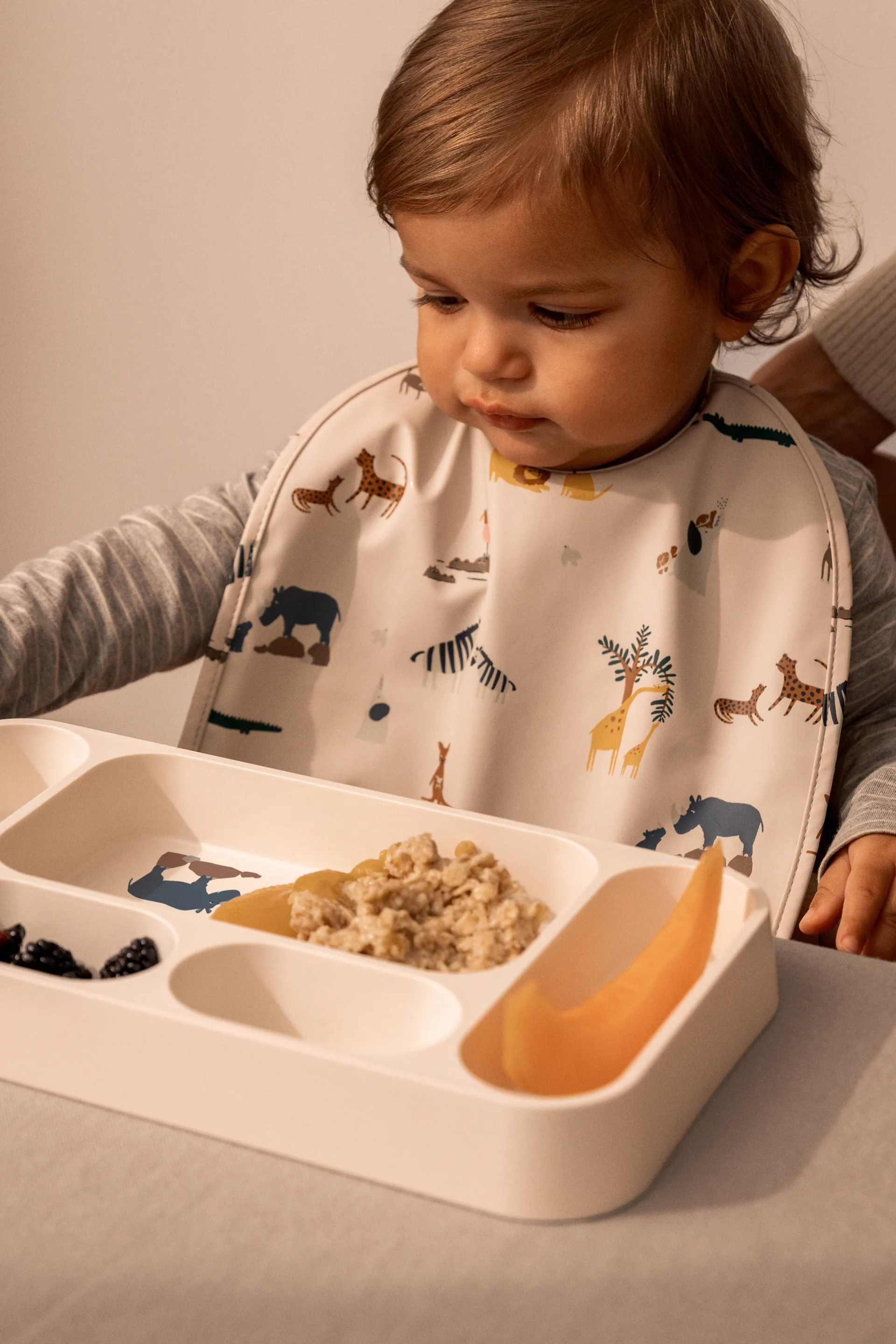 Piatto Mosu con 6 scomparti 17x30 cm, Tutto insieme-Sandy Liewood