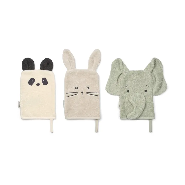 Salvietta Sylvester 3 pezzi - Dove blue mix - Liewood