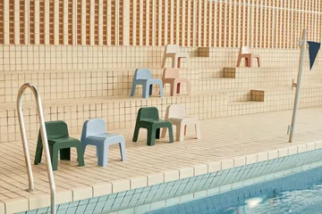 Sedia per bambini Chase - Sandy - Liewood