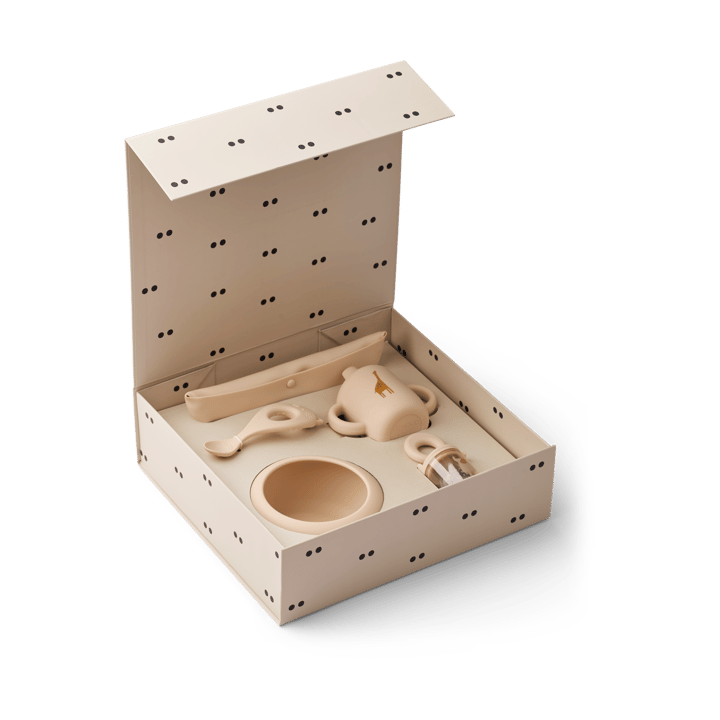 Set da pappa per bambini Mileah, Fior di melo Liewood