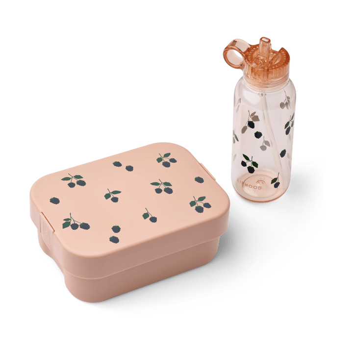 Set da pranzo stampato Chelsey 2 pezzi - Berry-Pale Toscana - Liewood