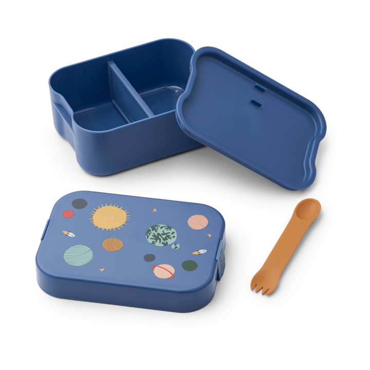 Set da pranzo stampato Chelsey 2 pezzi, Universe-Classic navy Liewood