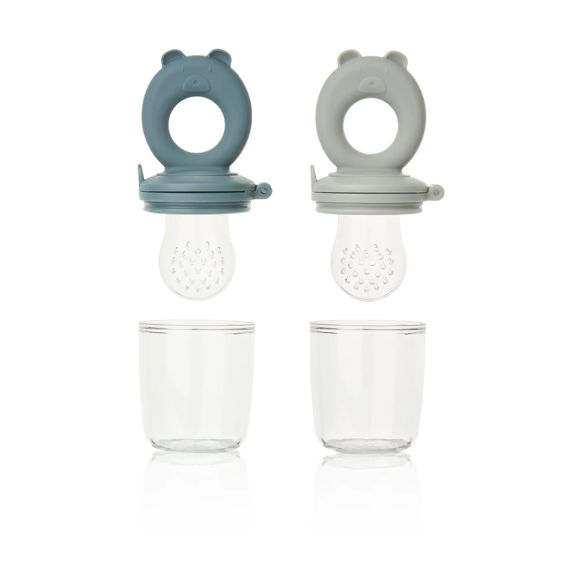 Set di degustazione Miranda 2 pezzi, Whale blue-Dove blue Liewood