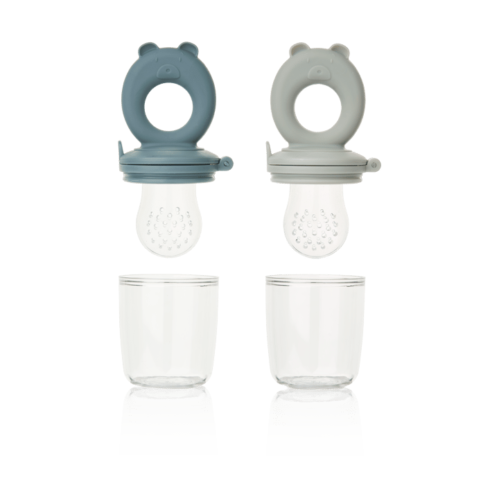 Set di degustazione Miranda 2 pezzi, Whale blue-Dove blue Liewood