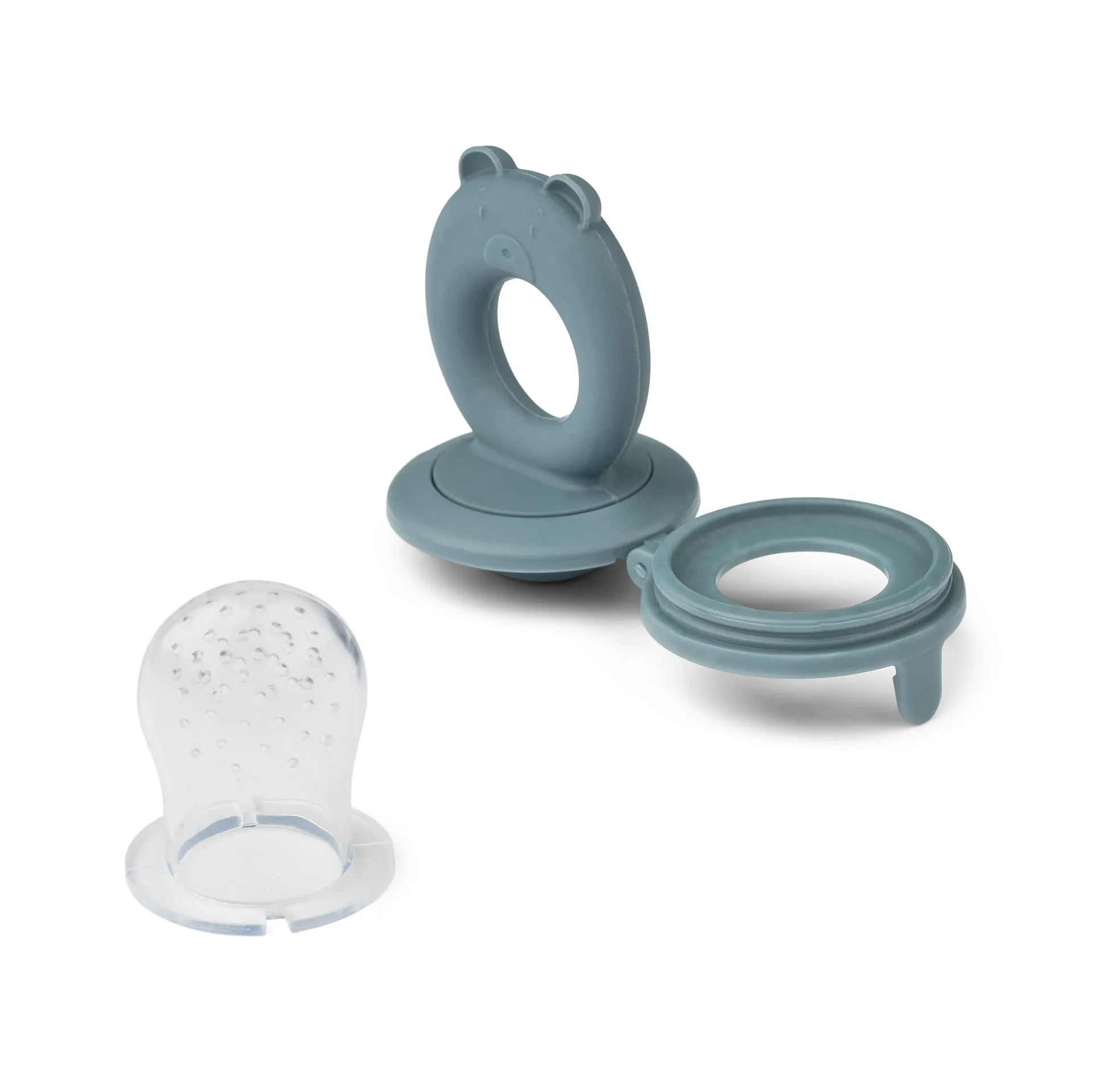 Set di degustazione Miranda 2 pezzi, Whale blue-Dove blue Liewood