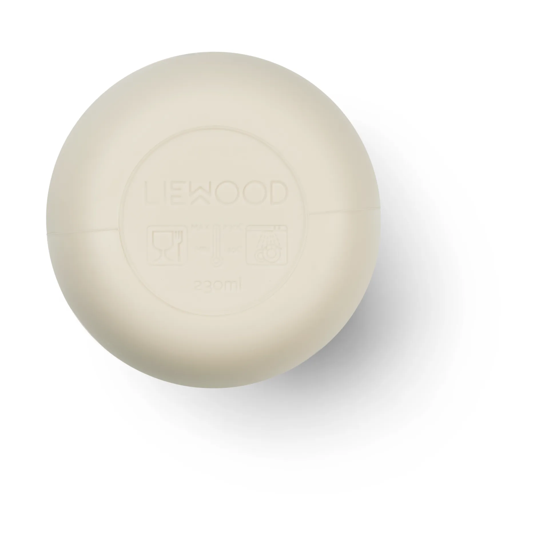 Tazza antigoccia stampata Ellis con cannuccia 23 cl, Peach-Sea shell mix Liewood