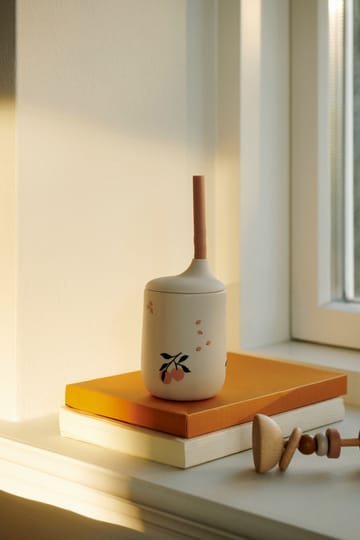 Tazza antigoccia stampata Ellis con cannuccia 23 cl - Peach-Sea shell mix - Liewood