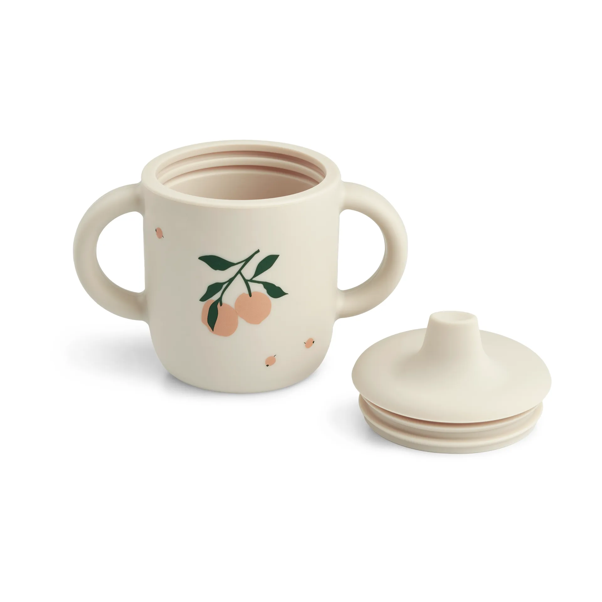 Tazza con beccuccio Neil 15 cl, Peach-Sea shell mix Liewood